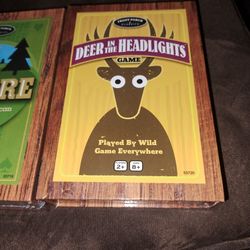 Euchre Classic Board Game And Deer In The Headlights Board Game. By Front Porch Classics