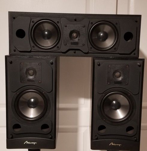 MIRAGE M-290 is. Plus Center Speaker AUDIOPHILE BOOKSHELF SPEAKERS