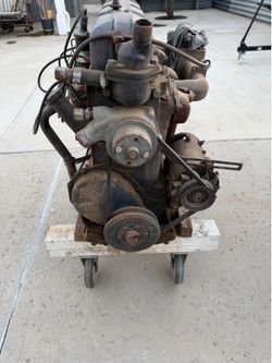 Used Chevy 216 inline 6 motor