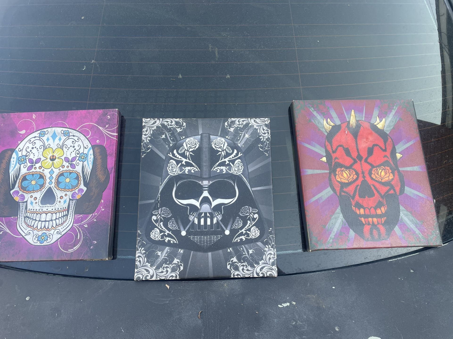 Star Wars Wall Skull Decor (qty3)