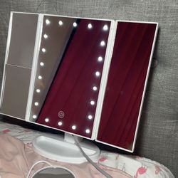 Vanity LED Makeup Mirror Touch Screen