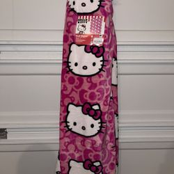 Hello kitty blanket
