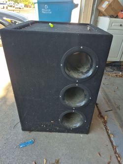 15 inch subwoofer box
