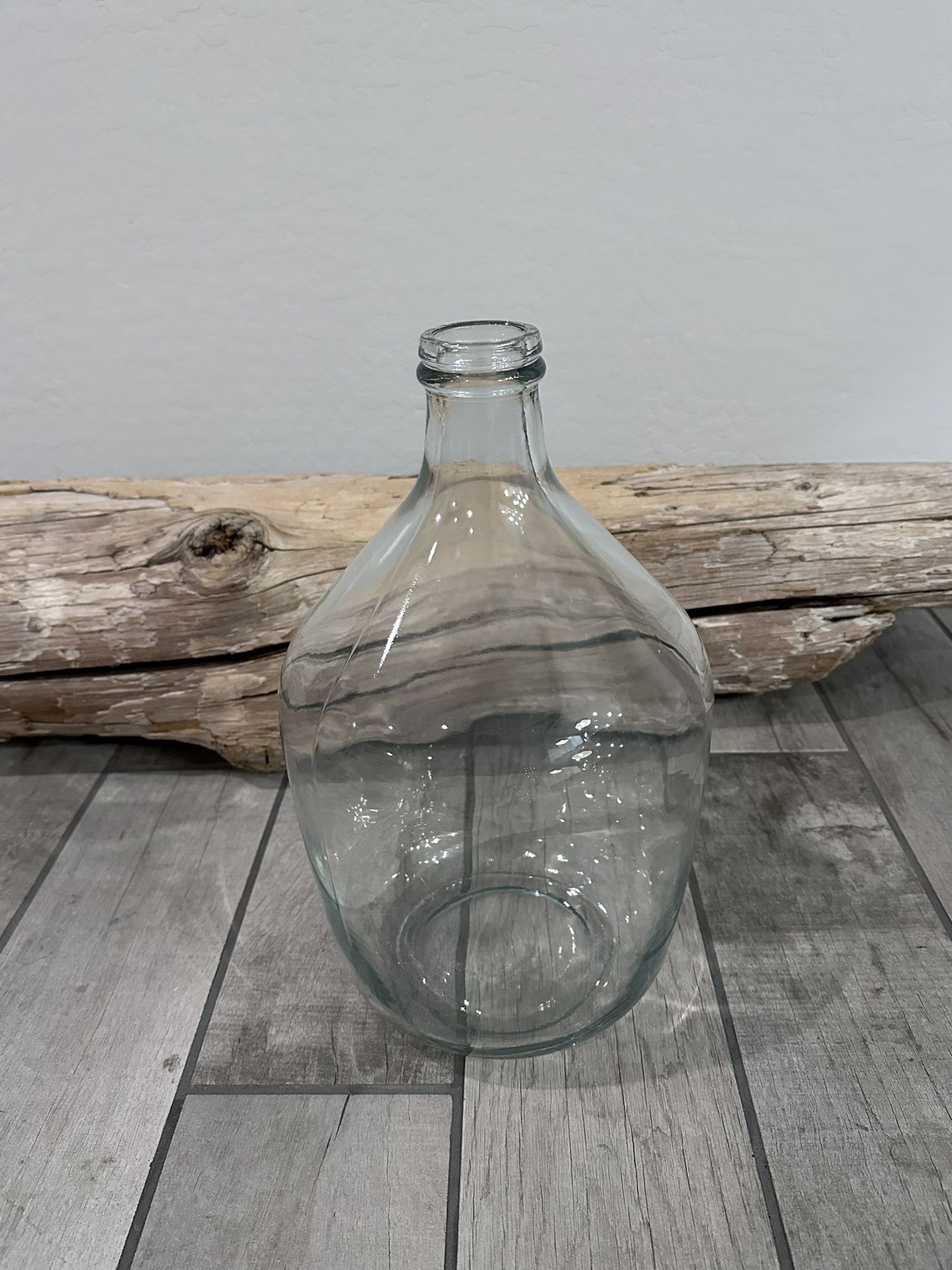 Large Glass Jug / Jar / Vase