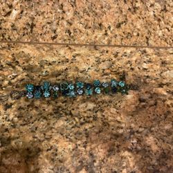 Teal Green Bracelet Sparkle