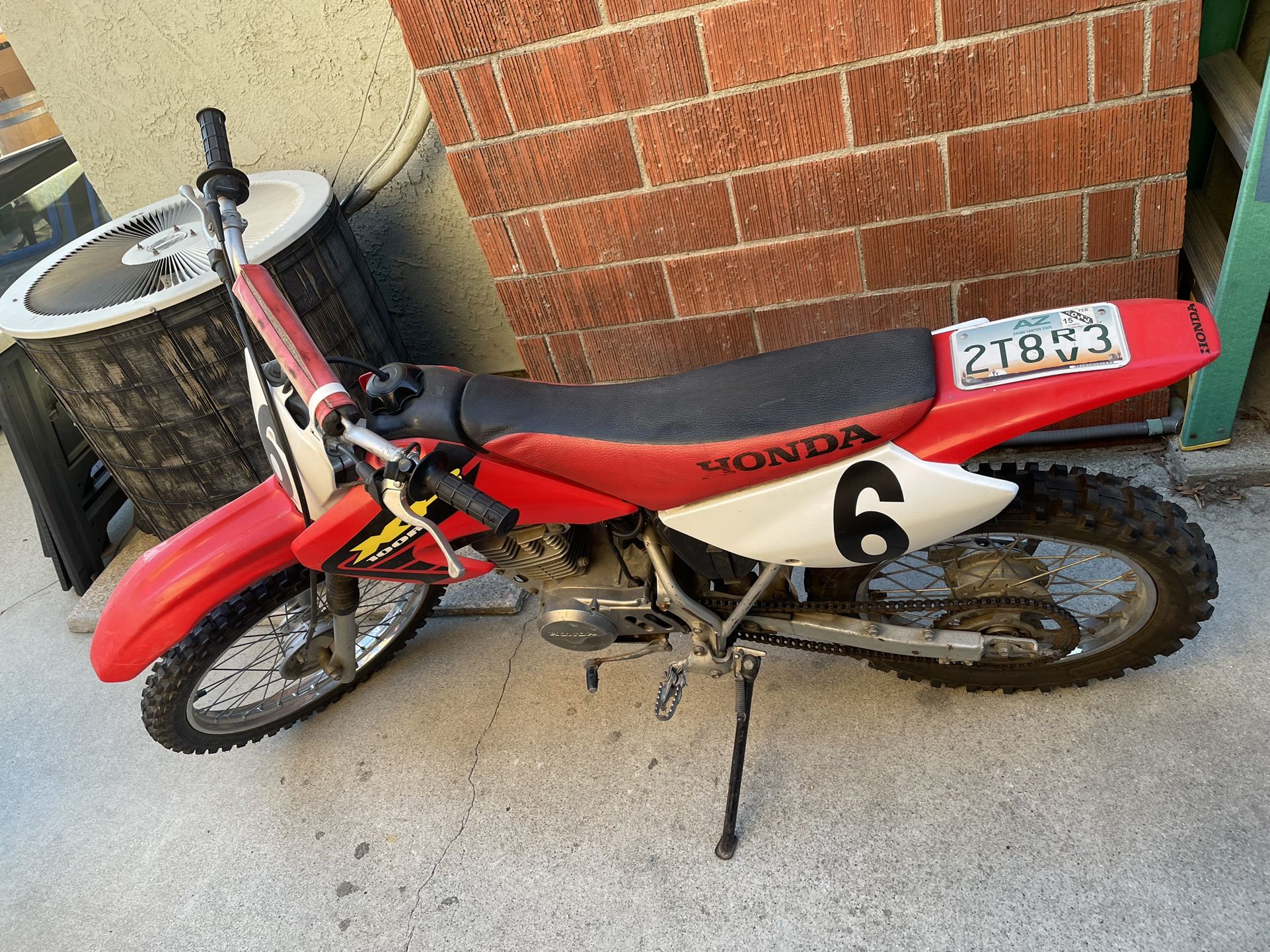2002 honda xr100r parts