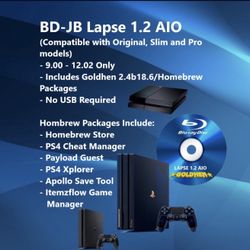 PS4 Jailbreak Blu-Ray Disc 