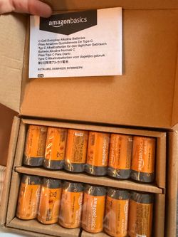 Amazon alkaline c cell batteries