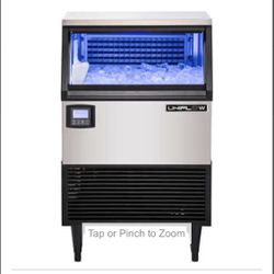 ❄️ NEW Uniflow UIM225NB Intelligent Series Self-Contained Commercial Ice Machine 75 lb Ice Storage