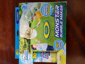 Monster Bubble Maker