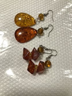 Amber Earring 
