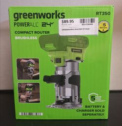 GREENWORKS 24V COMPACT ROUTER