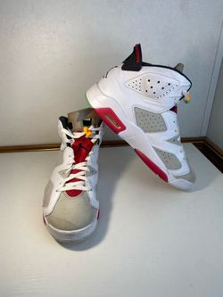 Jordan Air Jordan 6 Retro Hare 2020 White Red Gray Men's CT8529-062 size 12