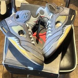 Off White Jordan 5 Muslin Size 11
