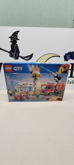Lego City 60214 Burger Bar Fire Rescue