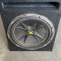 Kicker Subwoofer Comp
