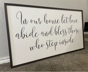 Farmhouse Home Wall Sign