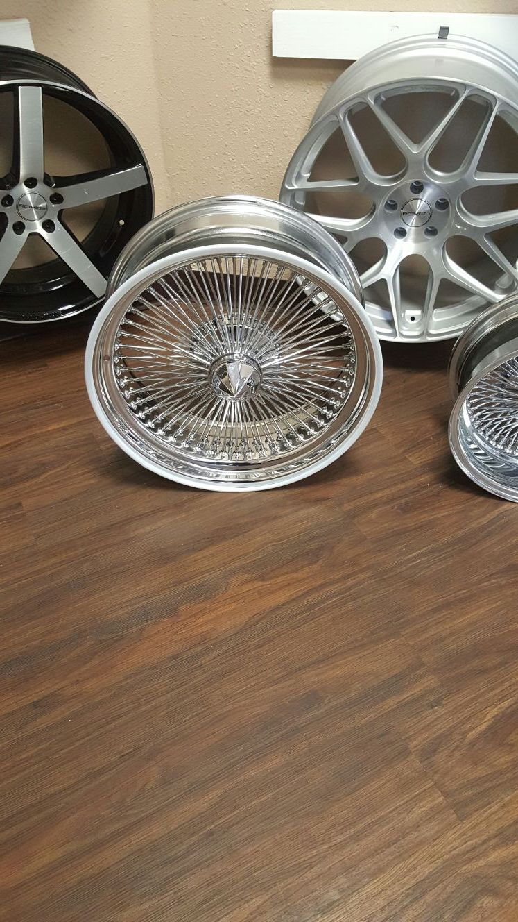 Rines spoke para carro. for Sale in Dallas, TX - OfferUp