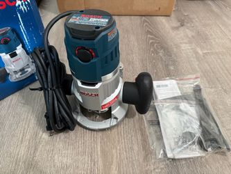 Bosch 15 Amp 3-1/2 in. 2.3 HP Corded Electric Variable Speed Fixed Base Router Kit with Trigger Control