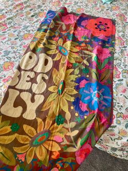 New Natural Life Good Vibes Only Wall Tapestry