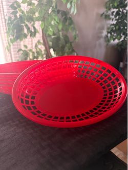 Snack platter baskets