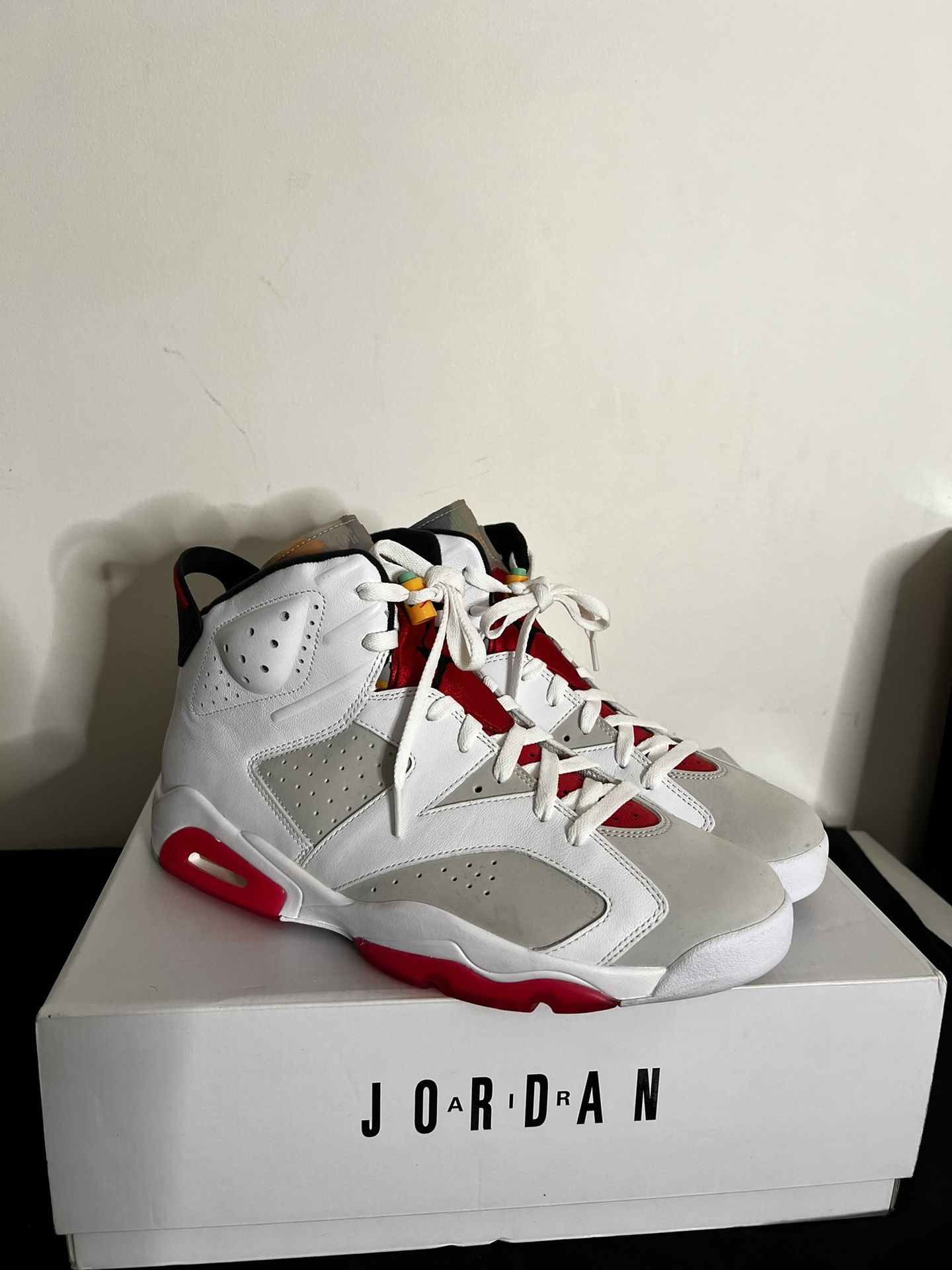 Men Size 12.5 2020 Air Jordan 6 Retro 'Hare'