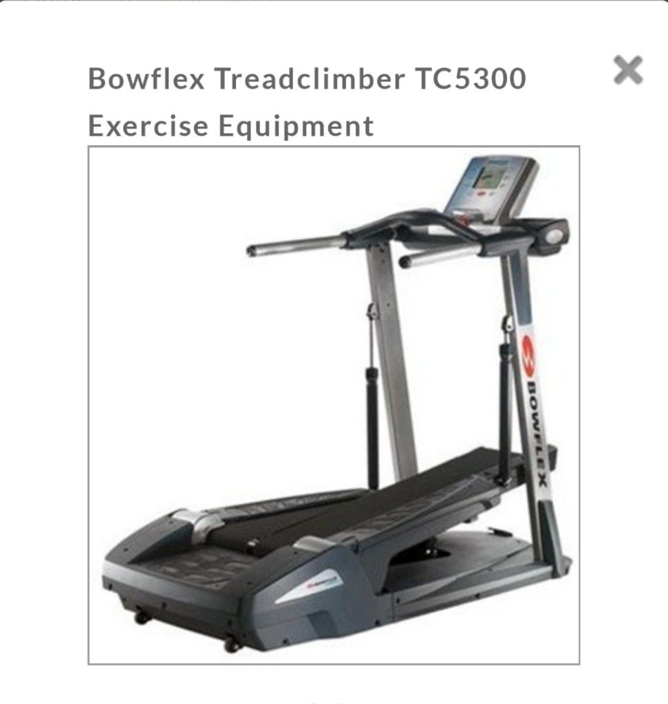 Used Bowflex TreadClimber TC5300 (Fully Functioning)