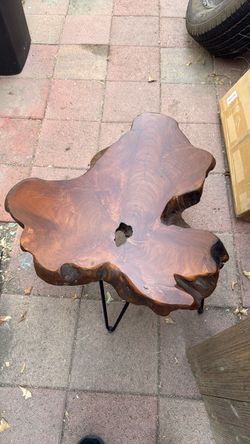 wood coffee table