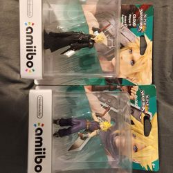 Cloud Player 1 And 2 Amiibo