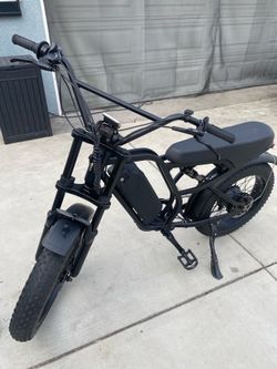 Racer BMX Style Ebike 48V Fat Tire Electric Bike