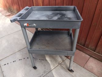 Rubbermaid 2-Shelf Utility Cart ( Used ) For $15