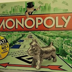 NEW Monopoly board game with new CAT token.