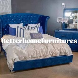 New 4pc Bedroom Set In Box 📦 Buy Now Pay Later $39 Down