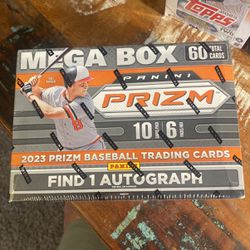 2023 Prizm Baseball Card MEGA Box