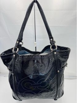 Coach leather purse