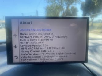 Garmin Drivesmart 65 GPS