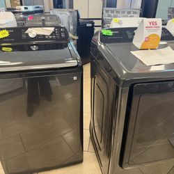 Samsung Washer And Electric Dryer 