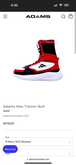 Adam's boxing shoes