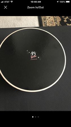 BARBIE COLLECTOR DESSERT PLATES