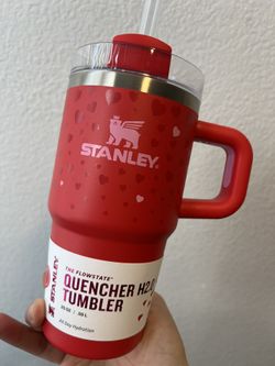 Stanley Valentine’s Day Red Hearts Tumbler 20 Oz