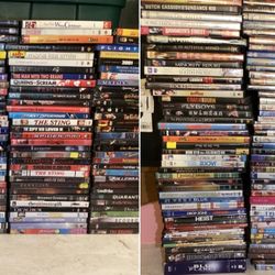 260 Dvd Movie lot of Horror,Comedy,Drama,Action and Kids/family and more DVDs