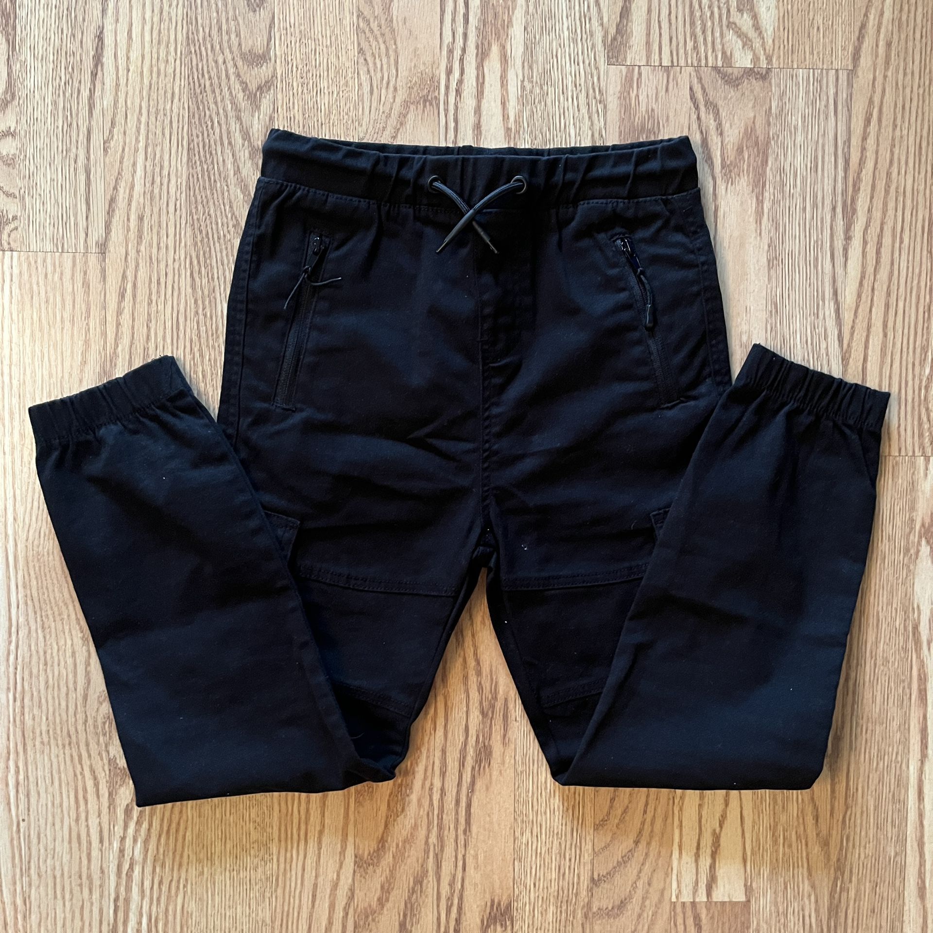 Boys Youth Medium Black Jogger Pants