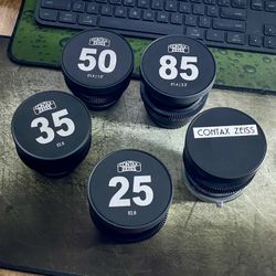 Contax Zeiss Cine-Modded Vintage Lenses Set
