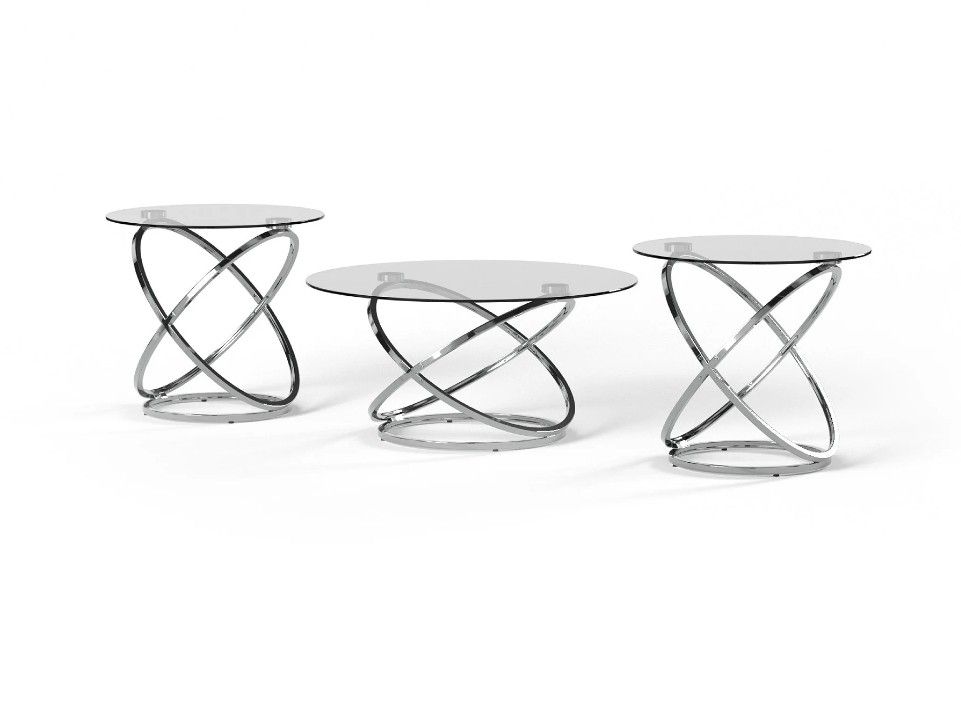 Coffee Table & 2 End Tables