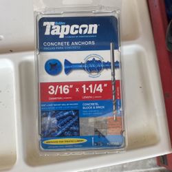 Tap con Screws 3/16 X 1 1/4 (70) $10