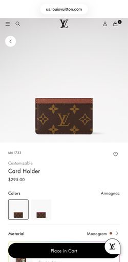 Louis Vuitton card holder