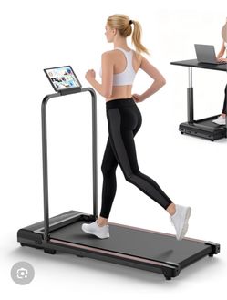 Under Desk Walking Treadmill with Handlebar