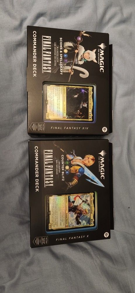 Magic: The Gathering Final Fantasy Commander Decks