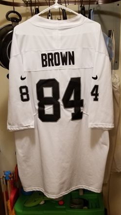 NFL Oakland Raiders Antonio Brown#84 Stitched Nike Jersey Size 3XL Best Offer