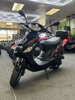 2026 Vitacci 50cc Scooter β Midnight Onyx